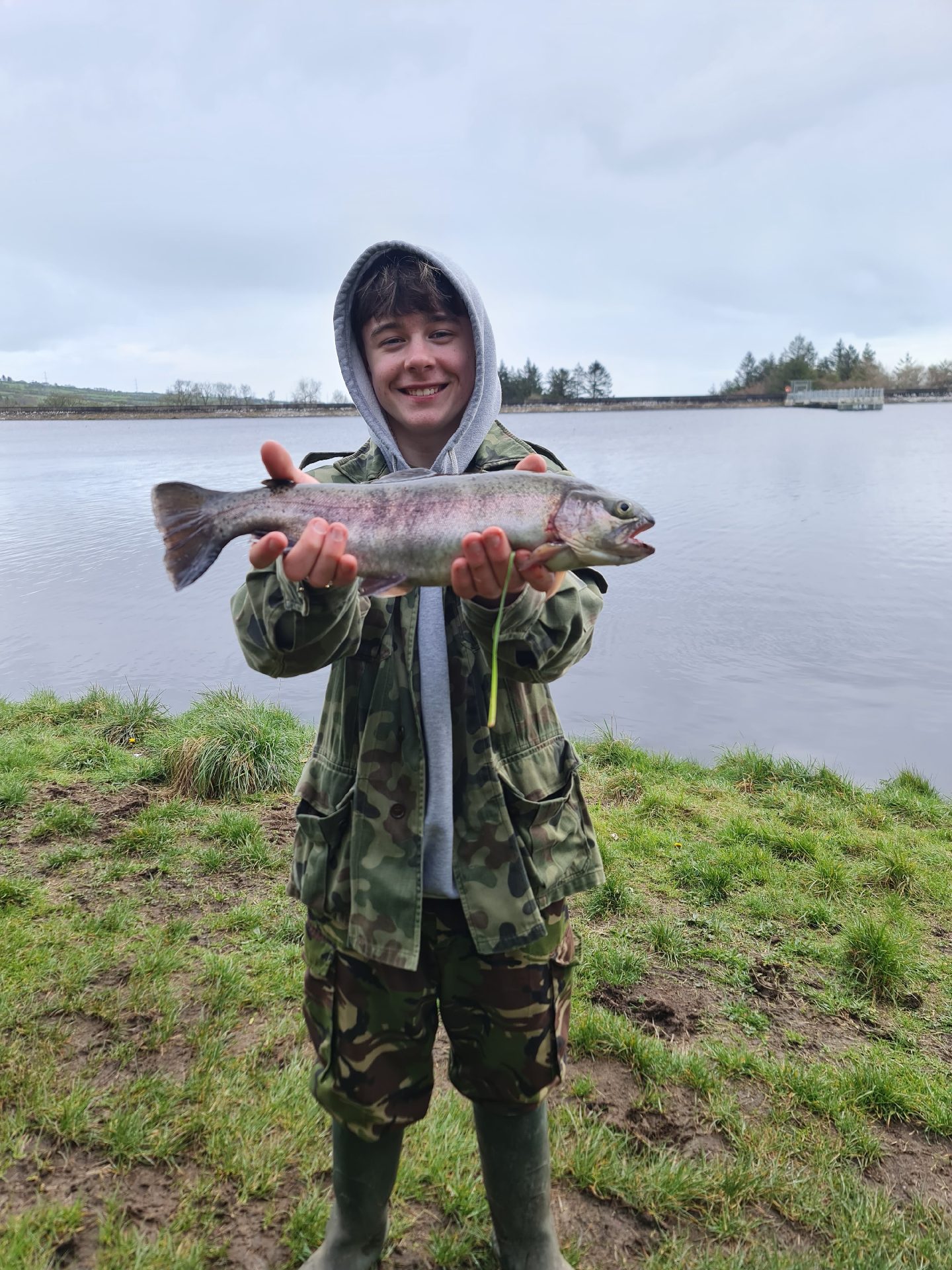 Rainbow trout caught by franek