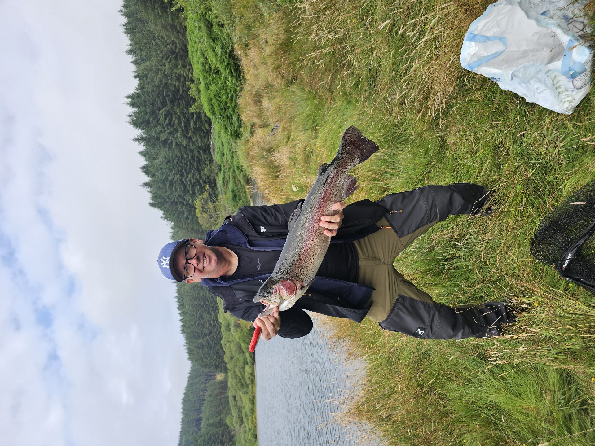 Rainbow trout caught by roger