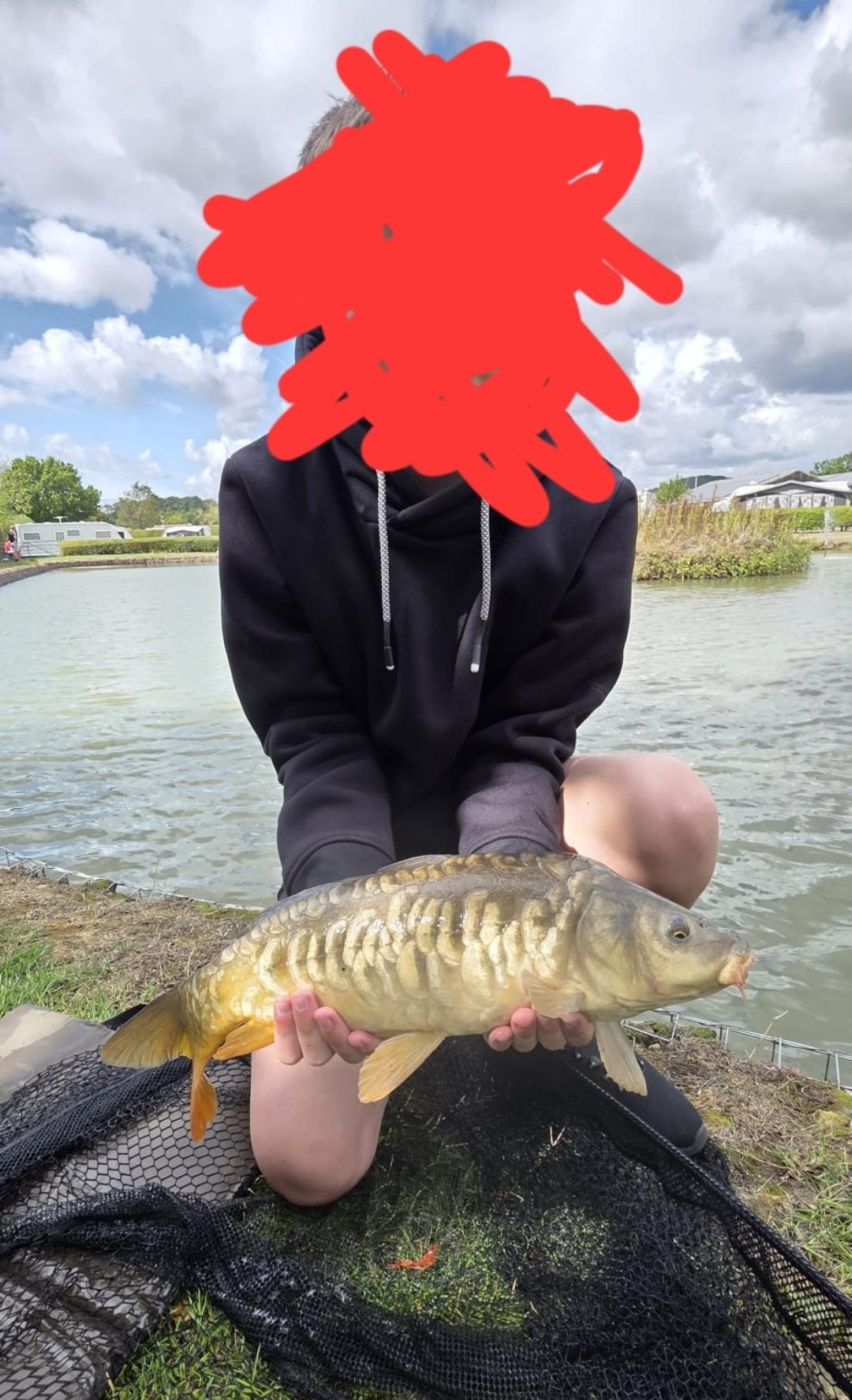 Mirror carp caught by nufti