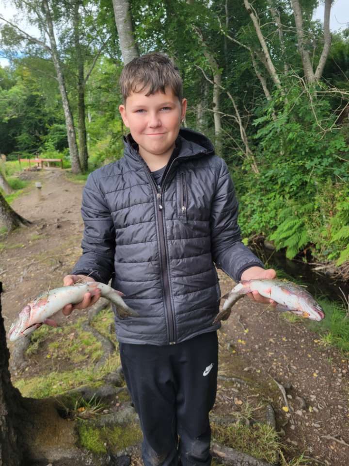 Rainbow trout caught by brodie